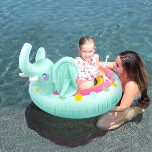 BRAND NEW sealed digo elephant inflatable pool ring / tube (6+ / max 60kg)